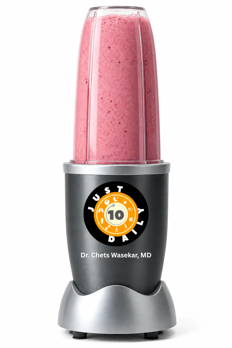 My powerful 10-component protein shake recipe for Energy & Longevity